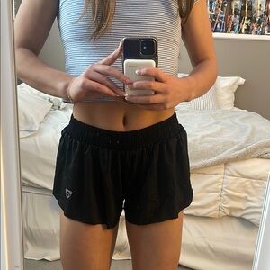 Women's Black Athletic Shorts
